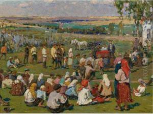 In The Village by Yefim Cheptsov