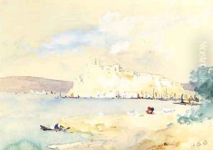 Near Naples by Hercules Brabazon Brabazon