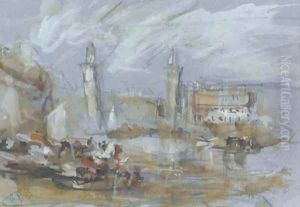 The Lagoon, Venice by Hercules Brabazon Brabazon