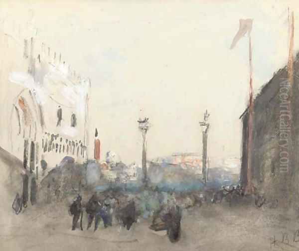 The Piazzetta, Venice - view 1