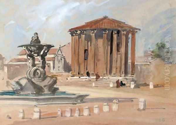 The Temple of Vesta, Rome - view 1