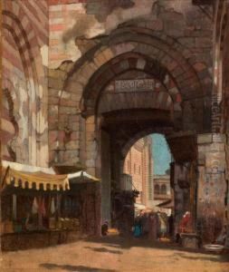 Bab Zuweyleh, Cairo, Egypt by George Henry Yewell