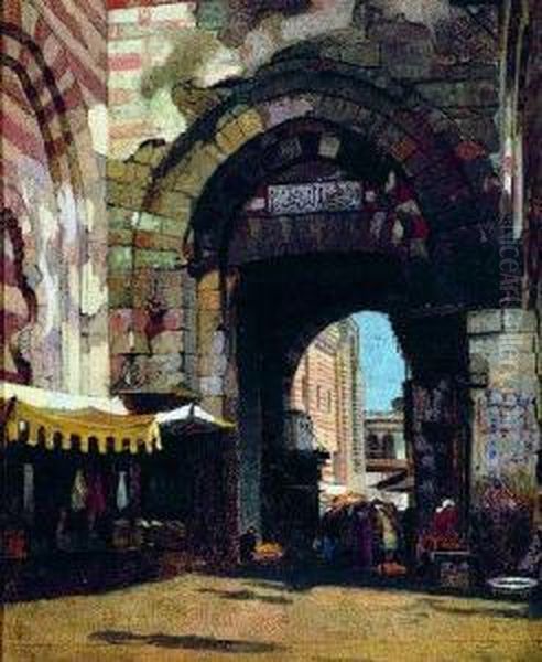 Bab Zuweyleh, Cairo, Egypt, Built A.d. 1087 - view 1