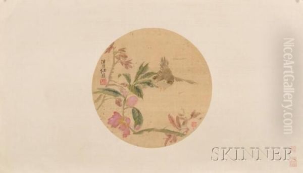Bird And Flowers - view 1