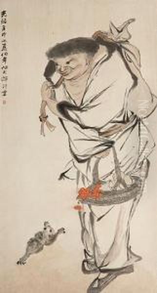 Liu Hai With Toad - view 1