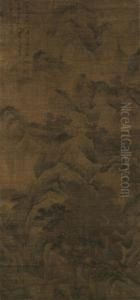 Hanging Scroll, Ink And Colour On Silk by Tang Yin