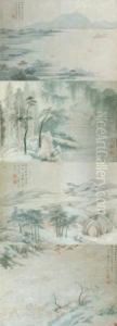 Landscapes by Zhang Yin