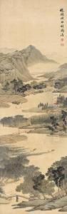 River Village by Zhang Yin