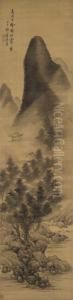 Misty Autumn Forest by Lan Ying
