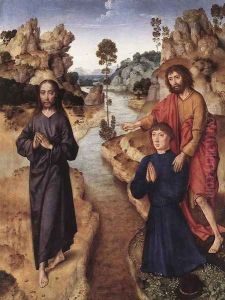 Ecce agnus Dei 1462-64 by Dieric the Elder Bouts