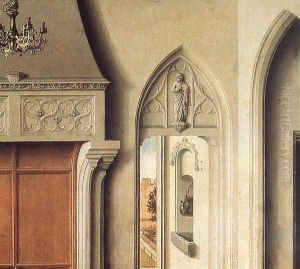 The Last Supper (detail 3) 1464-67 by Dieric the Elder Bouts