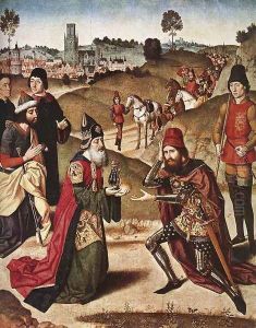 The Meeting of Abraham and Melchizedek 1464-67
