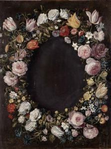 Guirlande De Fleurs by Frans Ykens