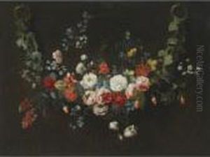 A Flower Garland by Frans Ykens