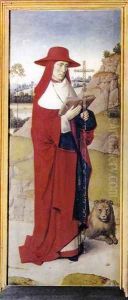 Martyrdom of St Erasmus (left wing) c. 1458 Martyrdom of St Erasmus (left wing) c. 1458