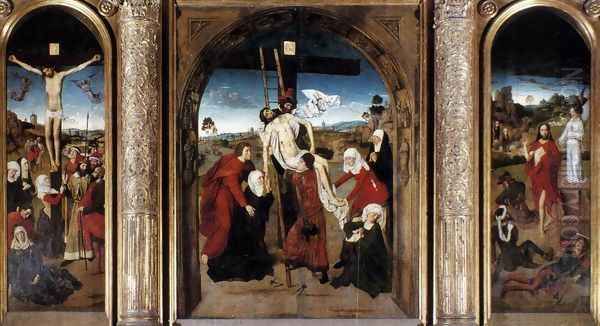 Passion Altarpiece (central) c. 1455 - view 1