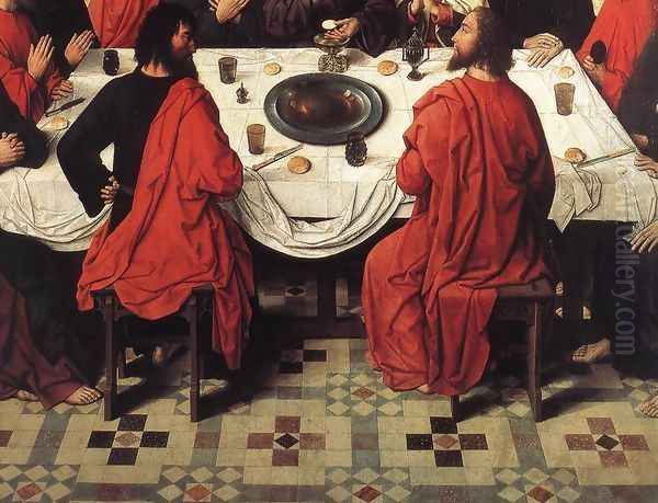 The Last Supper (detail 4) 1464-67 - view 1