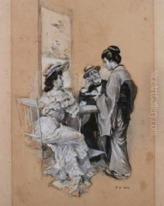 Afternoon Tea by Frederick Coffay Yohn
