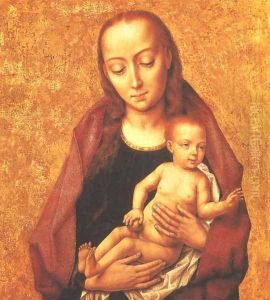 Virgin and Child 2 by Dieric the Elder Bouts