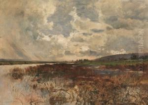 Paysage De Normandie by Edmond Charles Joseph Yon