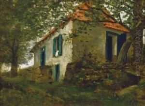 Maison Dans La Campagne by Edmond Charles Joseph Yon