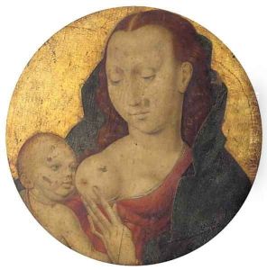 The Virgin and Child 2 by Dieric the Elder Bouts