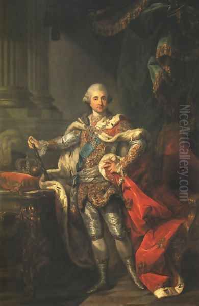 Portrait of King Stanislaus Augustus in a Coronation Costume - view 1