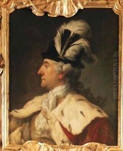 Portrait of King Stanislaus Augustus in a Plumed Hat by Marcello Bacciarelli