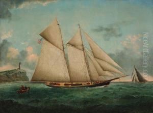 Sailing By The Lighthouse by William Gay Yorke