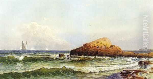 Little Bass Rock, Narragansett Pier - view 1