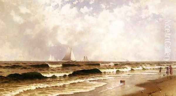Afternoon, Southampton Beach - view 1