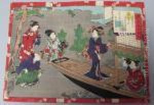 Tales Of Genji by Utagawa Yoshiiku