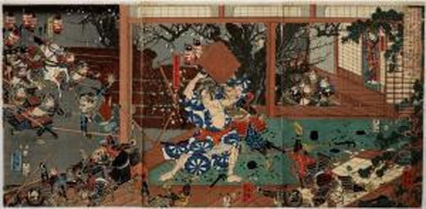 Sato Tadanobu Attacked - view 1