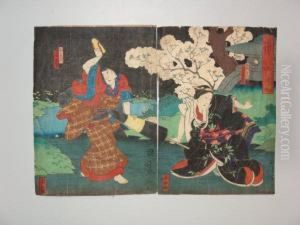 Scenes De Kabuki