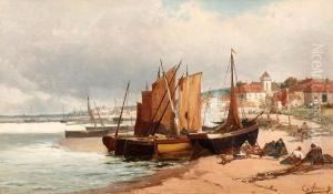 A Scottish Fishing Village by Alexander Young