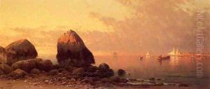 Evening at Scituate - Low Tide by Alfred Thompson Bricher