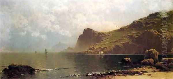 Mist Rising off the Coast - view 1