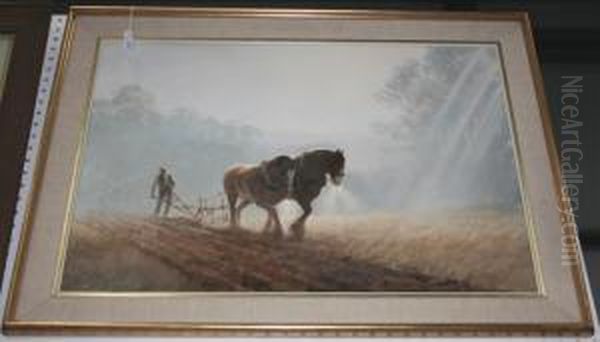 Study Of A Plough Team - view 1