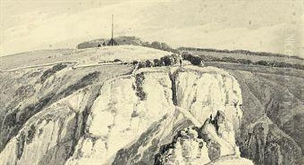 View Of The Coupee Or Natural Bridge Of Sark - view 1