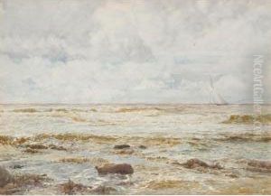 Yacht On The Horizon by Robert Clouston Young