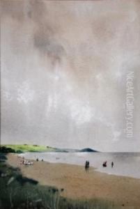 At The Beach by William Blamire Young