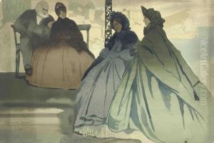 Under The Awning by William Blamire Young
