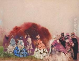 Garden Party by William Blamire Young