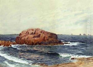 Rocks near the Coast by Alfred Thompson Bricher