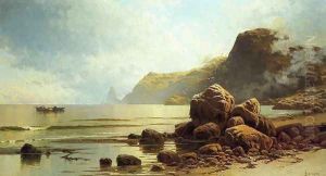 Low Tide, Southhead, Grand Manan Island by Alfred Thompson Bricher