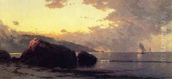 Sunset, Bailey Island - view 1
