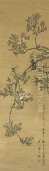 Bird And Magnolia - view 1