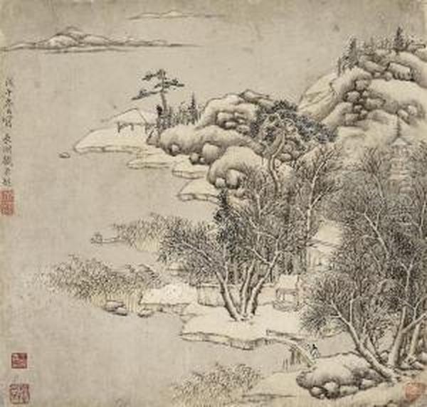 Snow Landscape - view 1