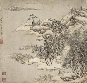 Snow Landscape Snow Landscape