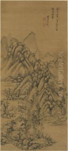 Landscape by Wang Yuanqi